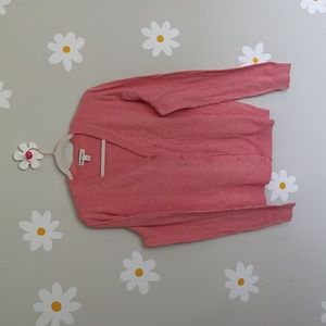 DONATING SOON Cherokee Salmon Coral Pink Cardigan